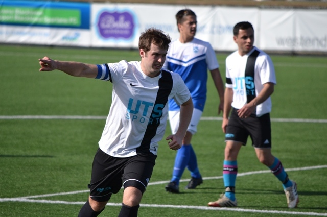 Captain Calum directing traffic against Monash