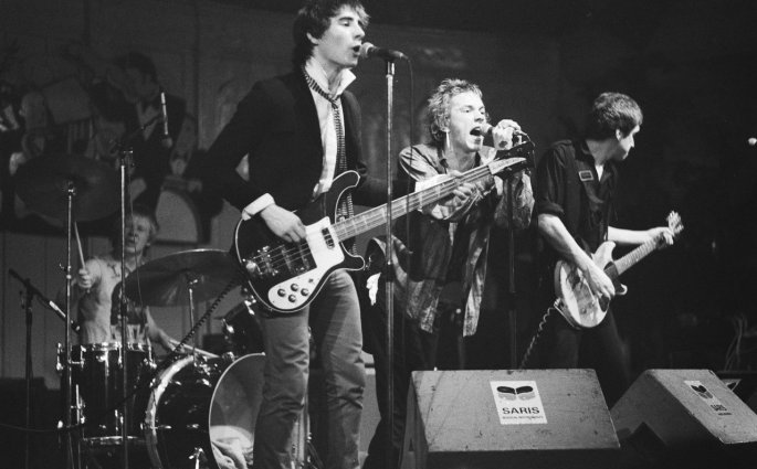 Sex Pistols live in 1976