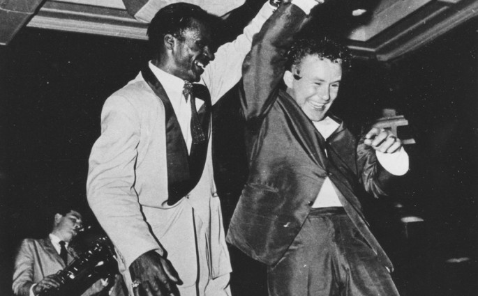 Chuck Berry anoints Johnny O'Keefe as Australia's Rock King