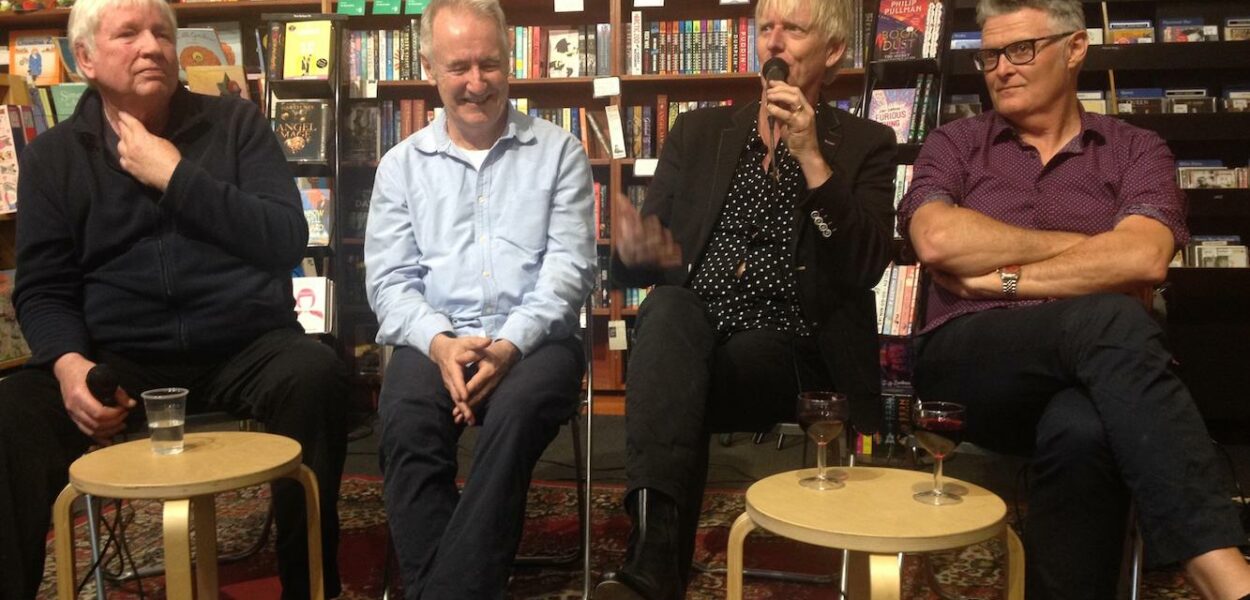 John Dowler, Donald Robertson, Phill Calvert and Pierre Sutcliffe in St Kilda