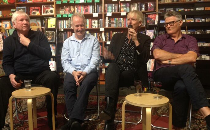 John Dowler, Donald Robertson, Phill Calvert and Pierre Sutcliffe in St Kilda