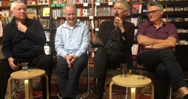 John Dowler, Donald Robertson, Phill Calvert and Pierre Sutcliffe in St Kilda