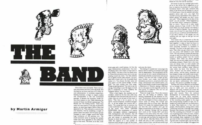 The Band spread