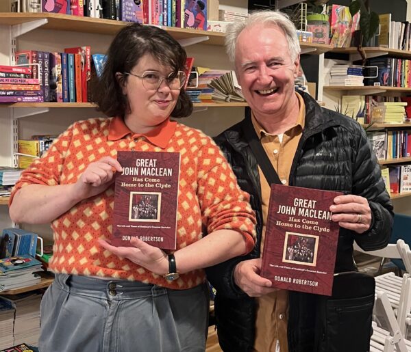 Book launch Mount Florida Books, Glasgow