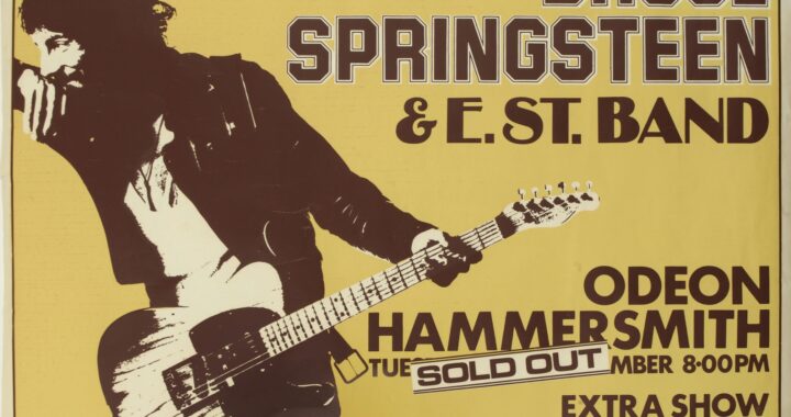 Springsteen Hammersmith Odeon 1975 poster
