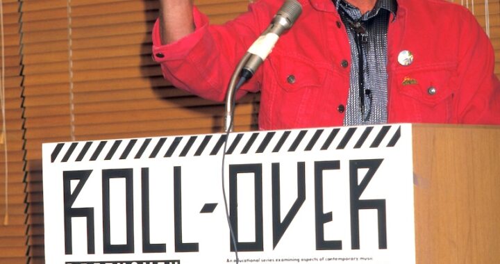 Rob Hirst at Roll over Beethoven Launch