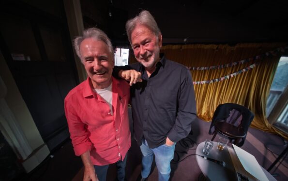 Donald and John Schumann at The Gov